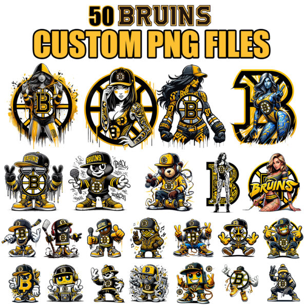 Boston Bruins Graphics, Logos, Png Files And Designs For Sublimation, Mugs, Wraps, Tumblers And Cards