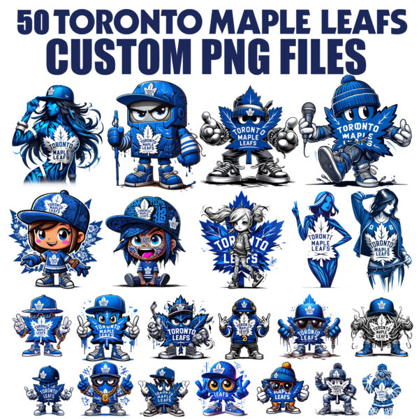 Toronto Maple Leafs Graphics, Logos, Png Files And Designs For Sublimation, Mugs, Wraps, Tumblers And Cards