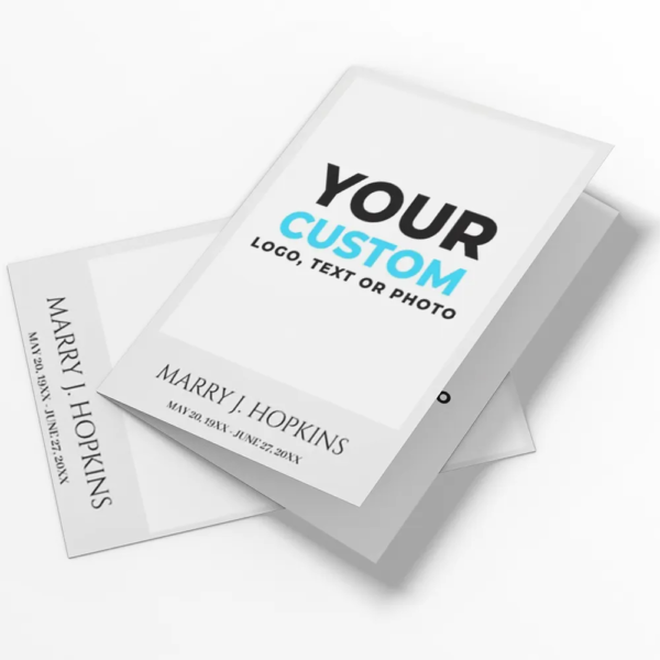 Custom Funeral Cards
