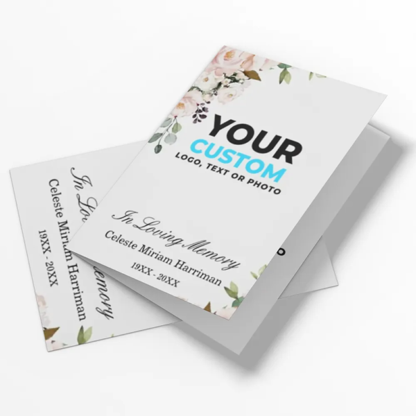 Custom Memorial Cards