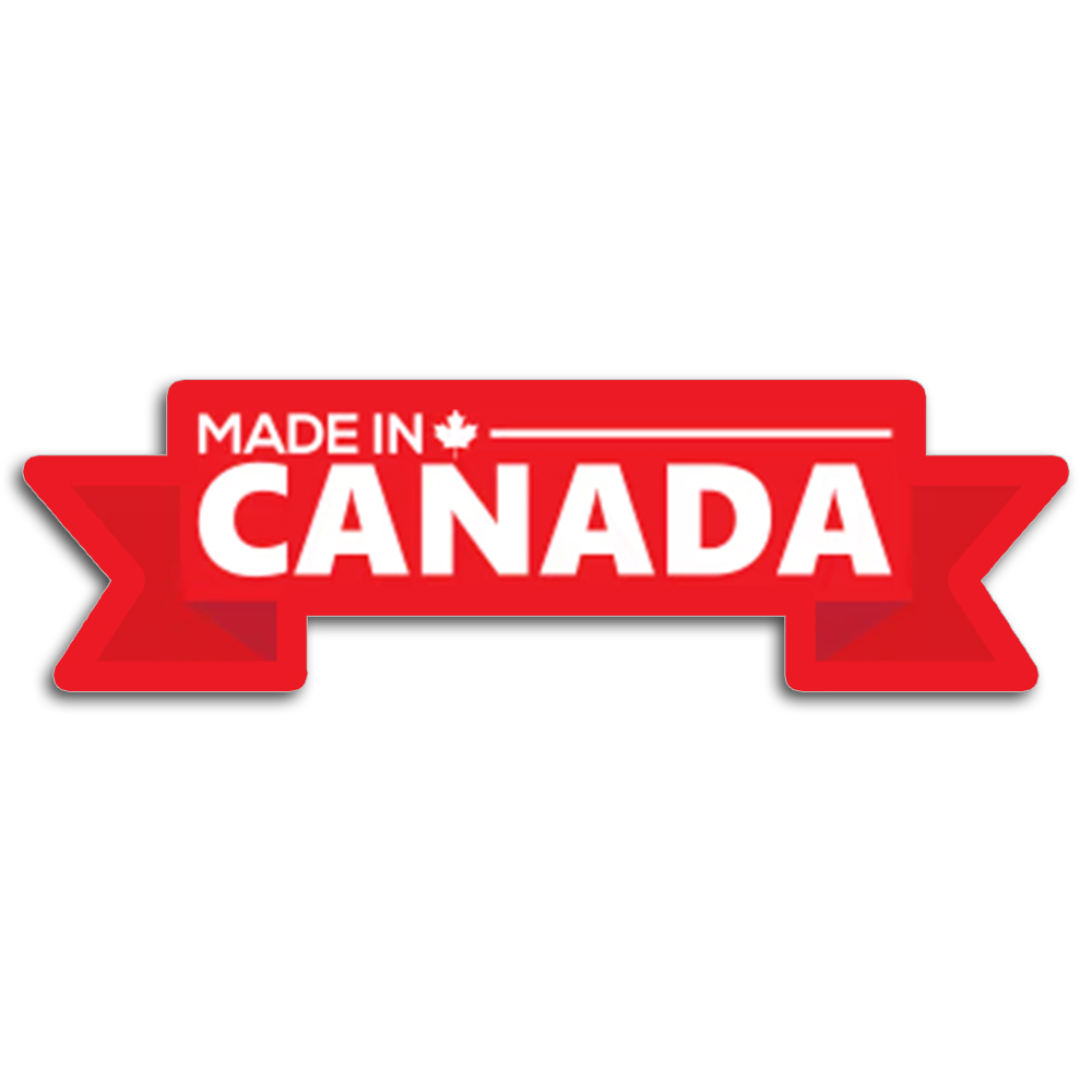 Buy Made In Canada Custom Cut Stickers (Version 5) As Low As $9.99!