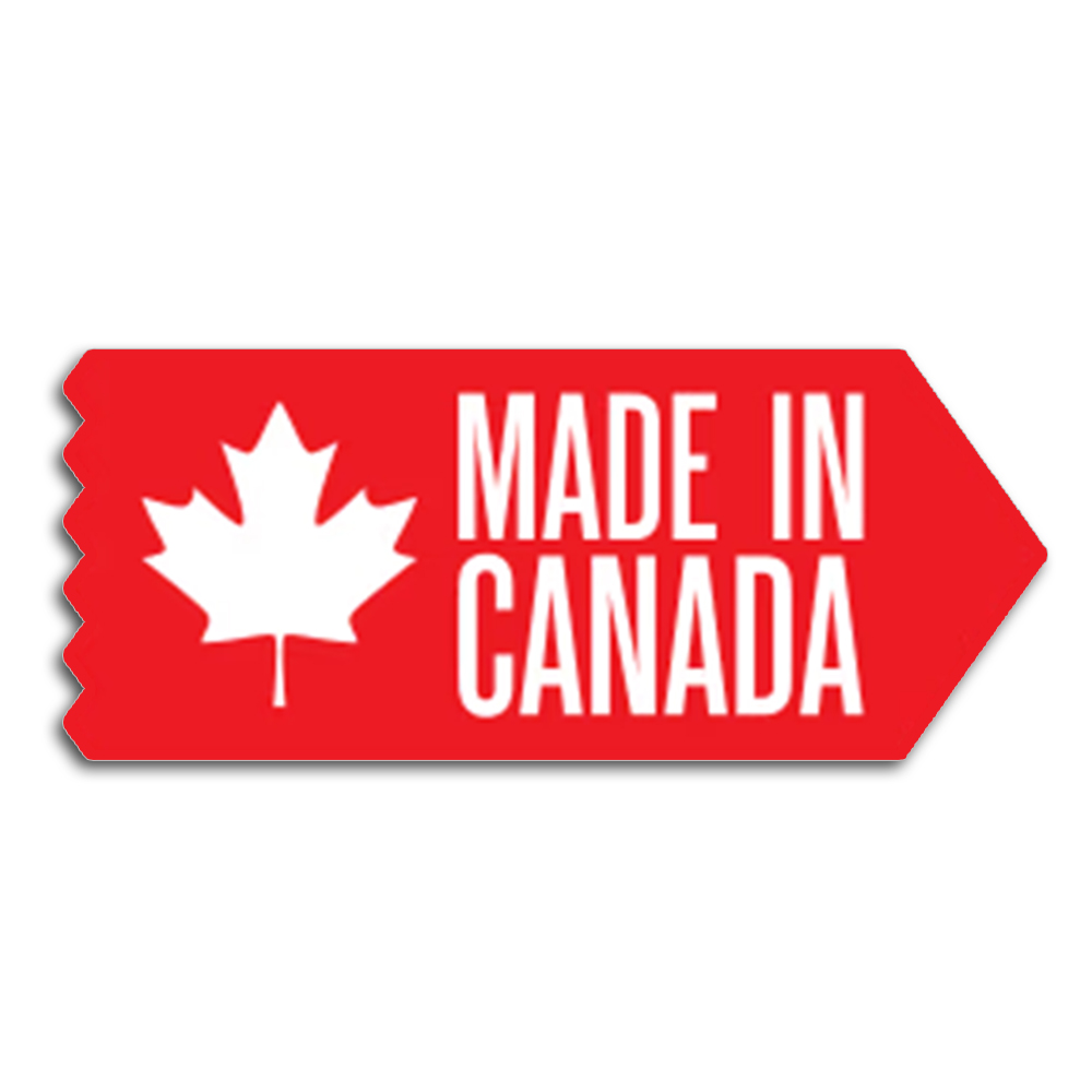 Buy Made In Canada Custom Cut Stickers (Version 12) As Low As $9.99!