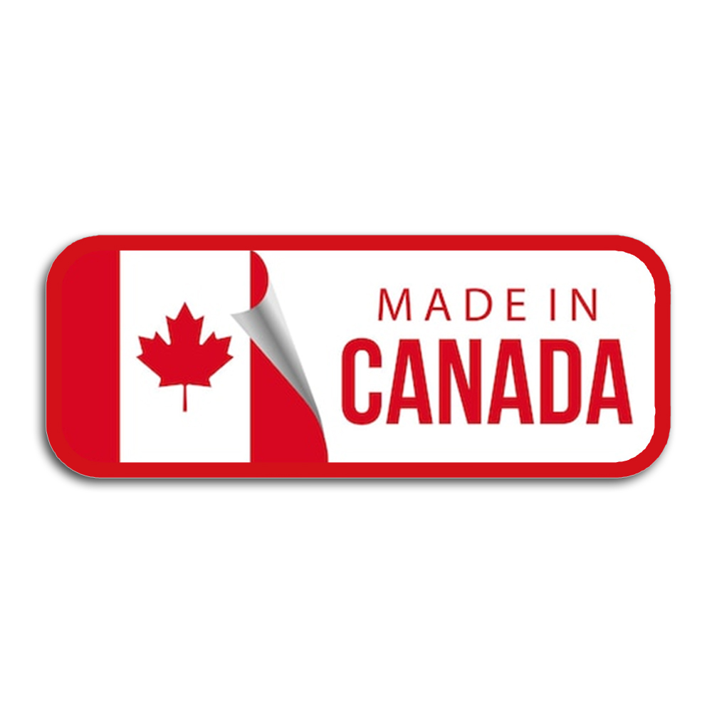 Buy Made In Canada Custom Cut Stickers (Version 13) As Low As $9.99!