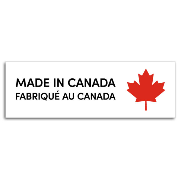 Made In Canada Custom Cut Stickers (Version 11)