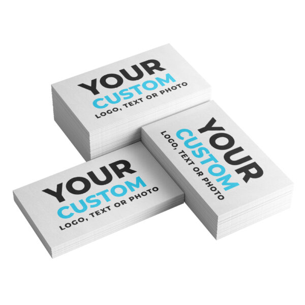 Custom Natural Textured Business Cards