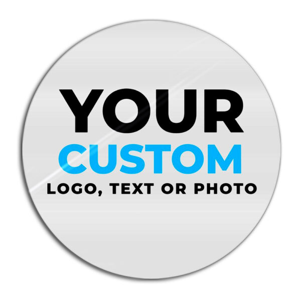 Custom Clear Circle Stickers