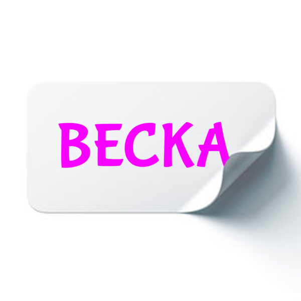 Custom Kids School Labels