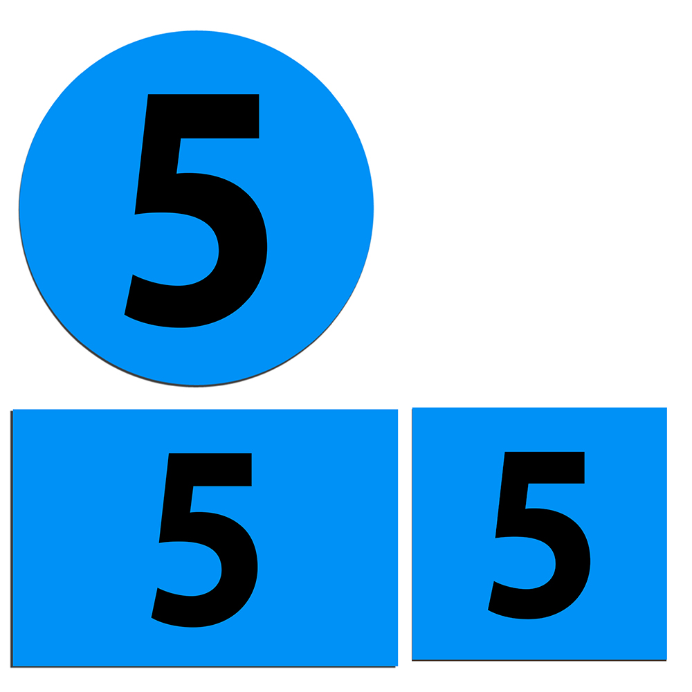 Buy Number 5 Labels As Low As $9.99 At Peterborough Print