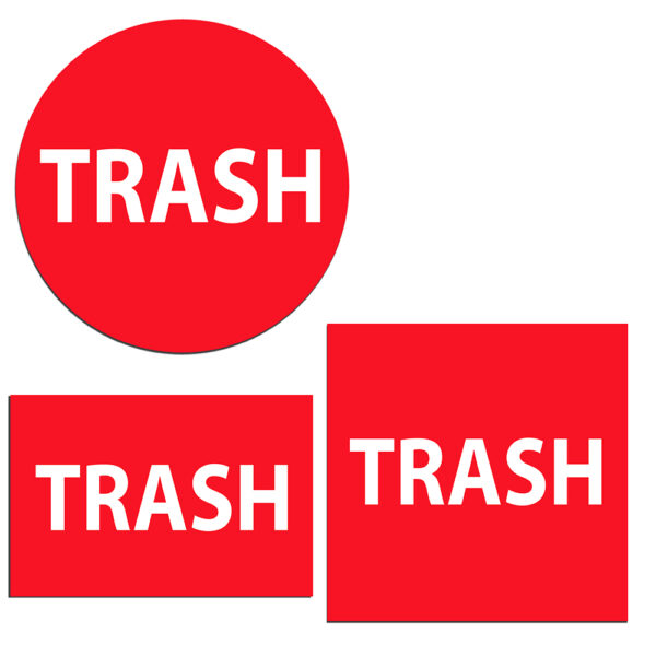 Trash Labels