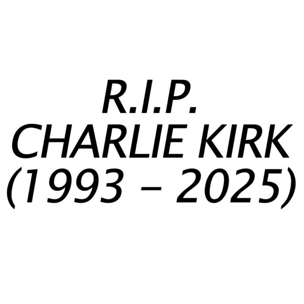 R.I.P. Charlie Kirk Decals