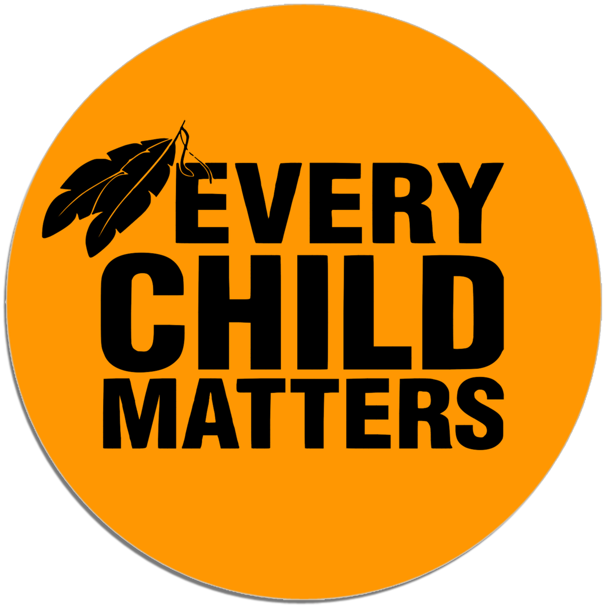 Buy Every Child Matters Circle Stickers (Feather Style) As Low As $9.99!